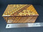 Yosegi Zaiku Marquetry Accessory Jewelry Box Japanese Hakone Handmade 8   x6   