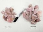 Lavender Rose Quartz Crystals Bulk Raw Natural Rough Natural Healing Stones 