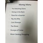 Math By All Means Money Grades 1- 2 Menu Posters Set Of 10 New 036139 Cuisenaire