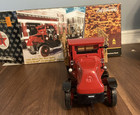 1918 Mack Ac Bulldog Flatbed Truck Bank     Texaco Collector Series  18     Die-cast