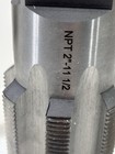 Standard Pipe Tap 2 -11-1 2 Npt Carbon Steel Pipe Tap Mpn Dwtpt2inch