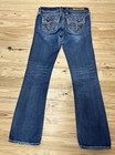 Rock Revival Jeans Womens 28 Betty Easy Boot Cut Rhinestone Bling