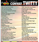 Karaoke Cd g Chartbuster 5073 Conway Twitty 3 Disc Box Set New W song List