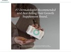 Women   s Balance Hair Growth Supplement 120 Caps     Usa Fast Shipping    Exp 2028