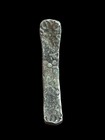    india     Ancient Gandhara Janapada Authentic Old 600 B c Silver Coin Bent Bar  