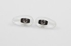 Replacement Screw-in Nose Pads For Gucci Eyeglasses Sunglasses W  Screws Silver