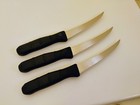 Dexter Usa Set  3  Black Handle Pd131sf-6 Semi Flex Boning Fillet Knives Curved