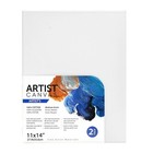 Artist Stretched Canvas  11 x14   2 Pack  100  Cotton Acid Free  White  Deluxe