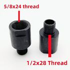 2 Pack 1 2x28 Male To 5 8x24 Female Steel Muzzle Thread Adapter Free Washer