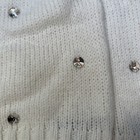 New Victoria s Secret Ivory Infinity Scarf And Beanie Hat W Rhinestones Gift Set