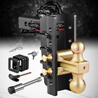 Xpe Adjustable Trailer Hitch Drop Hitch 2 5-inch Receiver 8  Drop rise Tow Hitch
