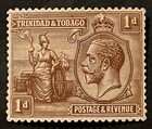 Travelstamps  Trinidad   Tobago Stamps Sg 219 Scott  22 - 1d Mint Mogh