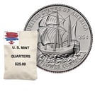 2026 D And 2026 P Semi-q Mayflower Compact 100 Coin Bags Sealed