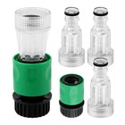 Homfanseec 4pcs 3 4 Inch Quick Connect Pressure Washer 0 98inch  Green   white 