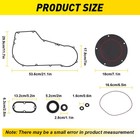 For Harley Softail Dyna Models 1994-2005 Primary Clutch Cover Gasket Seal Kit