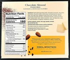 Ideal Protein Chocolate Almond Bars 1 Box  7 Servings  Bb 04 27 Free Ship