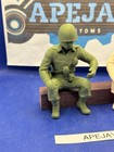 1 New Driver For Willys Jeep Army Vehicle Pressed Steel 1950s Marx Lumar
