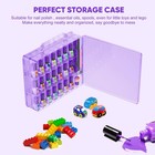 Jiasheng Nail Polish Organizer Case Holders 48 Bottles Nail Storage Box   Dou   