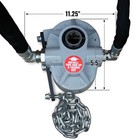 Mechmaxx 8  Tractor Backhoe Attachment With Hydraulic Thumb for 25-100 Hp bh760h