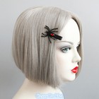 Sn-b1-4 Vampire Black Spider Hairclip Halloween Costume A