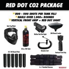 Tippmann Maddog Tmc Magfed Tactical Red Dot Paintball Gun Package