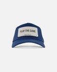 John Hatter   Co Play The Game Navy Blue Adjustable Trucker Cap Hat