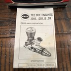Cox Tee Dee 049 New With Original Packing 170 Engine