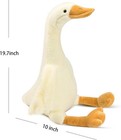 One Silly Goose Stuffed Animal  19 7 Inch Soft Goose Doll Plush Toy Hugging Pill