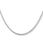 Elegant 925 Sterling Silver Lobster Clasp Box Chain 24  For Pendant Necklace