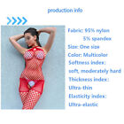 Women Bodysuit Sexy Lingerie Fishnet Body Stocking Babydoll Nightwear Sleepwear