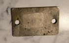 Vintage Automotive 1920-30s  Body By Fisher Brass Maker s Plate Brass Maker Tag 