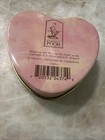 Vintage Classic Pooh Heart Tin Charpente Disney Piglet Forget Me Not Small Metal