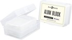 Alum Block After Shave Natural Antiseptic Astringent Stone Shaving- Plastic Case