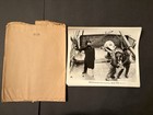 Vintage 1956 Moby Dick Movie Stills Complete Set 15 Photo Press Kit Gregory Peck
