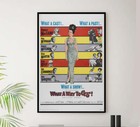 What A Way To Go  1964 - Robert Mitchum - Vintage Classic Movie Poster
