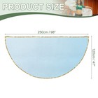 Belly Dance Scarf  98x47 Inch Chiffon Costume Dance Shawls Veil  Lake Blue