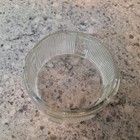 Antique Glass Trinket Powder Box Dish Jar Bottom Only