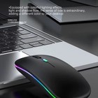 2 4ghz Wireless Optical Mouse Usb Rechargeable Rgb Cordless Mice For Pc Laptop