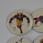 Vintage Marvel X-men 1984 Pinback Button Lot Of 8 Wolverine Phoenix Nightcrawler