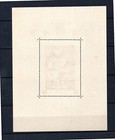 Croatia 1943 Sheet Exhibition Zagreb Stamp  michel Block 6  Mnh