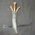 Wwii Home Made War Effort Fighting Knife   Leather Sheath