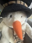 Russ Berrie Large 30    Snowflake The Snowman Rare Large Size Htf Euc