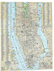 1964-7 July Vintage Map Of Greater New York Ny Nyc National Geographic Euc - A3 
