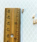 Dollhouse Miniature Wood Knobs Or Drawer Pulls Small 12 Pieces 1 12 Scale 8 Mm