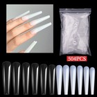 Full Cover False Nails Xxl Long Coffin Press On Nail Nail Tips
