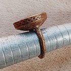 Extremely Rare Ancient Bronze Antique Roman Ring Amazing Very Stunning Artifact