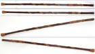 Vintage Carved Mexican Folk Art Walking Stick Cane   Eagle   Snake Motif