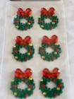 Christmas Paper Crafts Christmas Gemstone Wreaths 8 Pcs Wreath