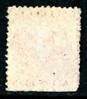 Bahamas 1863 Qv 1p Carmine Lake Wmk Ccc Perf 13 Scott  8a Vfu I198