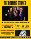 The Rolling Stones New Orleans Jazz Fest Poster 2024 Signed
